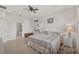 Spacious main bedroom with ensuite bathroom access at 5514 69Th E Pl, Ellenton, FL 34222