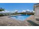Enjoy this resort-style pool with lounge chairs at 10748 Klee Ave, Bradenton, FL 34212