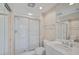 Bathroom with shower and vanity at 393 N Point Rd # 503, Osprey, FL 34229