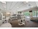 Well-equipped fitness center with various exercise machines at 393 N Point Rd # 503, Osprey, FL 34229