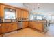 Modern kitchen with stainless steel appliances at 213 75Th St, Holmes Beach, FL 34217