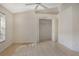 Spacious bedroom with tile flooring and a large closet at 4072 Fairway Pl, North Port, FL 34287