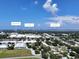 Aerial view of Siesta Key, Florida, showing the coastline, bridges, and residential areas at 2420 Foster Ln, Sarasota, FL 34239