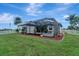 Large backyard with pool and patio area at 12307 S Access Rd, Port Charlotte, FL 33981