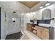 Spa-like bathroom with double vanity and walk-in shower at 12307 S Access Rd, Port Charlotte, FL 33981