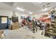 Large garage with ample storage space at 12307 S Access Rd, Port Charlotte, FL 33981
