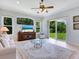 Relaxing Gathering room with large windows, comfortable furniture, and access to backyard at 6747 Coyote Ridge Ct, Bradenton, FL 34201