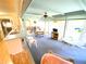 Bright sunroom with ample seating and large windows at 2434 Fourwind St, Port Charlotte, FL 33948