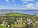 Wide aerial view of waterfront community with lush landscape at 1914 24Th W Ave, Palmetto, FL 34221