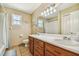 Updated bathroom with a double vanity and a shower/tub combo at 1914 24Th W Ave, Palmetto, FL 34221