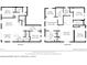 Main and second level floor plans of a home with multiple bedrooms and bathrooms at 1048 Bradberry Dr, Nokomis, FL 34275