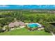 Community features a pool, clubhouse and lush landscaping at 9861 50Th Street E Cir, Parrish, FL 34219
