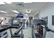 Fitness center with treadmills and other exercise equipment at 6904 Drewrys Blf # 803, Bradenton, FL 34203