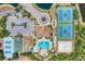 Community overview featuring tennis courts, pools, and recreational areas at 11492 Dancing River Dr, Venice, FL 34292