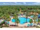 Relaxing pool area with a tropical feel at 11492 Dancing River Dr, Venice, FL 34292