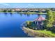 Lakeside gazebo with stunning views of the community at 5234 Castello Ln, Lakewood Ranch, FL 34211