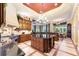 Spacious kitchen with island, breakfast bar and high-end appliances at 3218 Signet Ct, Sarasota, FL 34240