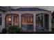 Expansive screened patio with pool and spa, perfect for outdoor entertaining at 3218 Signet Ct, Sarasota, FL 34240