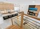 View from stairs of open concept living area at 2170 Fruitville Rd, Sarasota, FL 34237