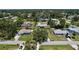 Aerial view of the neighborhood with lake at 430 Tanager Rd, Venice, FL 34293