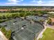 Expansive community tennis courts at 12710 Sorrento Way # 101, Bradenton, FL 34211