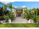 Spacious garage with ample storage space and high ceilings at 17812 Doe Creek Ct, Parrish, FL 34219