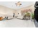 Relaxing living room with comfortable seating and access to the backyard at 17812 Doe Creek Ct, Parrish, FL 34219