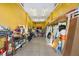 Workshop area with various tools and materials at 17812 Doe Creek Ct, Parrish, FL 34219