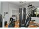 Home gym with a variety of workout equipment at 19 Whispering Sands Dr # 204, Sarasota, FL 34242