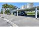 Covered parking spaces available for residents at 2100 Benjamin Franklin Dr # 105, Sarasota, FL 34236
