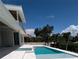 Resort-style pool and spa area at 4819 Higel Rd, Sarasota, FL 34242