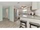 Modern kitchen with stainless steel appliances and granite countertops at 2900 Siesta Dr, Venice, FL 34293