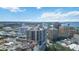 Beautiful aerial view of cityscape featuring modern high-rise buildings and scenic waterfront views at 50 Central Ave # 17Phb, Sarasota, FL 34236