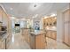 Spacious kitchen with a large island, granite countertops, and high-end stainless appliances at 50 Central Ave # 17Phb, Sarasota, FL 34236