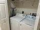 Convenient laundry room with washer and dryer included at 3604 54Th W Dr # 103, Bradenton, FL 34210