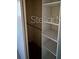 Spacious closet with shelving and hanging rod at 6033 34Th W St # 1, Bradenton, FL 34210