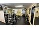 Well-equipped gym with weight machines and free weights at 6033 34Th W St # 1, Bradenton, FL 34210