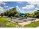 Community bocce ball court with benches at 12444 Destin Loop, Venice, FL 34293