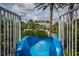 Blue waterslide at the community pool at 12444 Destin Loop, Venice, FL 34293