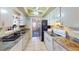 Efficient kitchen featuring stainless steel appliances at 461 Clover Rd, Venice, FL 34293