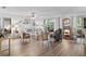 Bright living room with hardwood floors and comfy seating at 6101 34Th W St # 16A, Bradenton, FL 34210