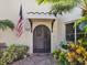 Attractive arched entryway with wrought iron gate at 6101 34Th W St # 16A, Bradenton, FL 34210