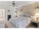 Bright bedroom with a queen-size bed, ample closet space and an ensuite bathroom at 6101 34Th W St # 16A, Bradenton, FL 34210