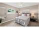 Guest bedroom with a queen-size bed and en-suite bathroom at 3800 Davis Blvd, Sarasota, FL 34232