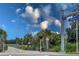 Leisure Trail access point with pedestrian crossing at 3800 Davis Blvd, Sarasota, FL 34232