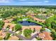 Aerial view of condo community at 3124 Windrush Bourne # 10, Sarasota, FL 34235