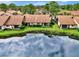 Houses with lakefront access, lush landscaping at 3124 Windrush Bourne # 10, Sarasota, FL 34235