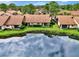 Houses with lakefront access, lush landscaping at 3124 Windrush Bourne # 10, Sarasota, FL 34235