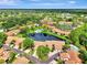 Aerial view of condo community at 3124 Windrush Bourne # 10, Sarasota, FL 34235