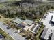 Aerial view of community amenities including pickleball and bocce ball courts at 5713 Cheech Gln, Lakewood Ranch, FL 34211
